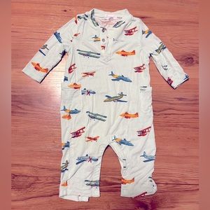 Angel Dear airplane onesie